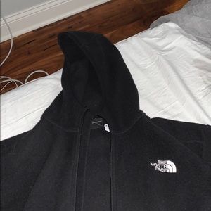 North face zip up fleece